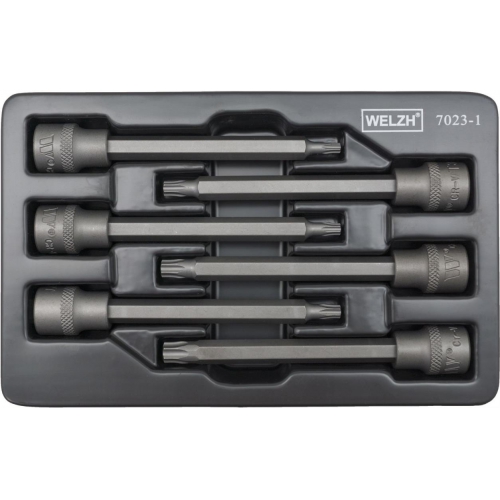 Dopsleutel set torx T20 - T45 3/8D