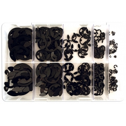 Diverse metrische E Clips Box 800pc