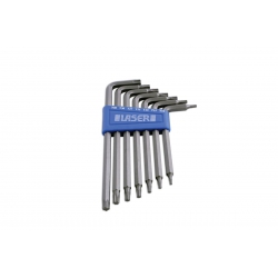 Torx sleutelset 7 delig