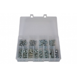 Assorted Metric & Imperial Grease Nipples - 130pc