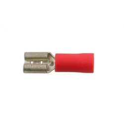 Connector vr. 6,3 mm (100)