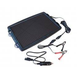 Acculader Solar 12V acc, Zet zonlicht om in electriciteit. Voor auto, boot, caravan