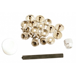 Drukknoop kit 6 sets 10mm