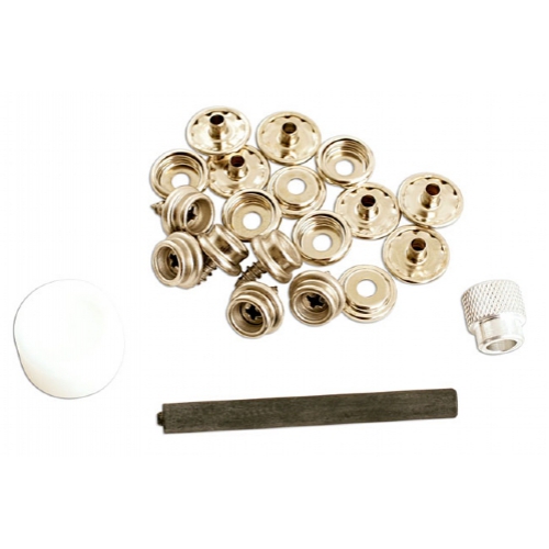 Drukknoop kit 6 sets 10mm