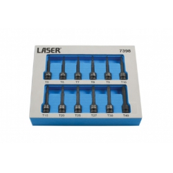 Impact bit set T5 - T40  1/4D