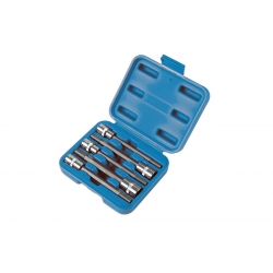 Dopsleutelset E-Torx 5 delig