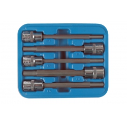 Dopsleutelset E-Torx 5 delig