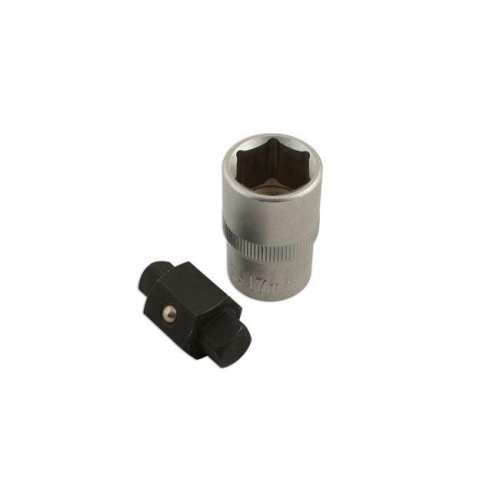 Carterplug sleutel vierk. 8 en 10mm 1/2D