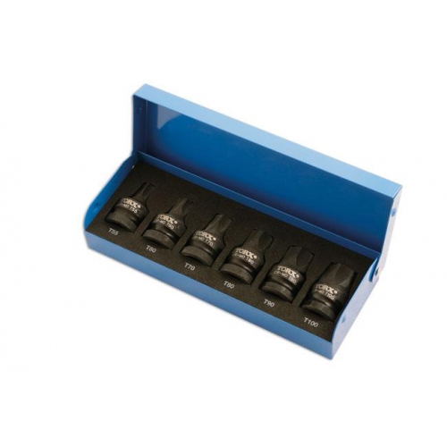 Bit set torx 6 delig