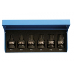 Bit set torx 6 delig