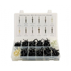 Plastic popnagels assorti box (235)