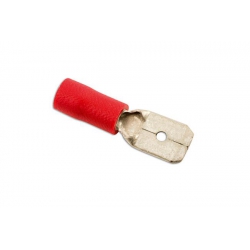 Connector mn. 6,3 mm (100)