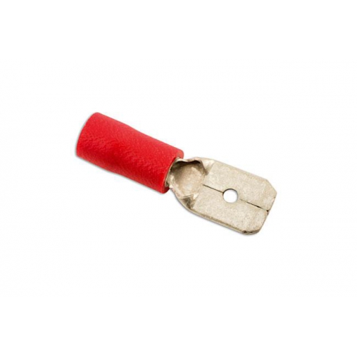 Connector mn. 6,3 mm (100)