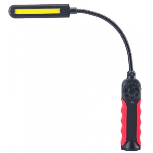 Inspectielamp COB LED STRIP Li-Ion en lader USB-220V