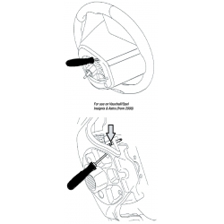 Airbag demontage set