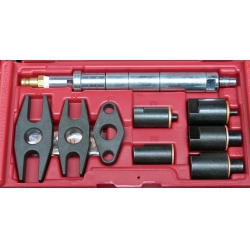 Compressie tester set compleet, voor diesel motoren